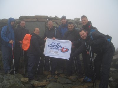 The top of Scafell Pike