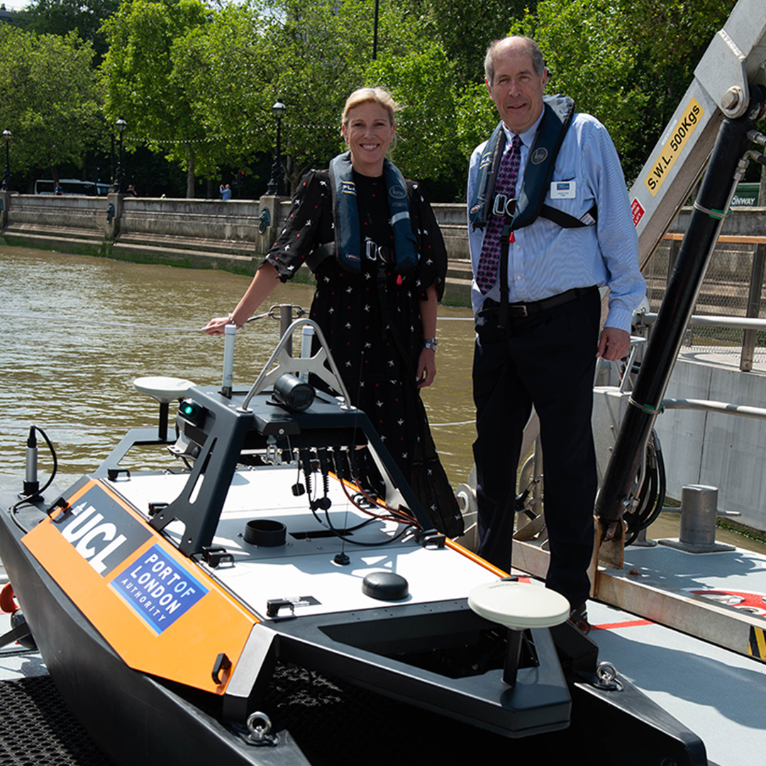 Maritime minister names first fully-electric survey vessel