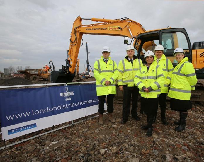 Treasury Minister marks start of construction at Tilbury