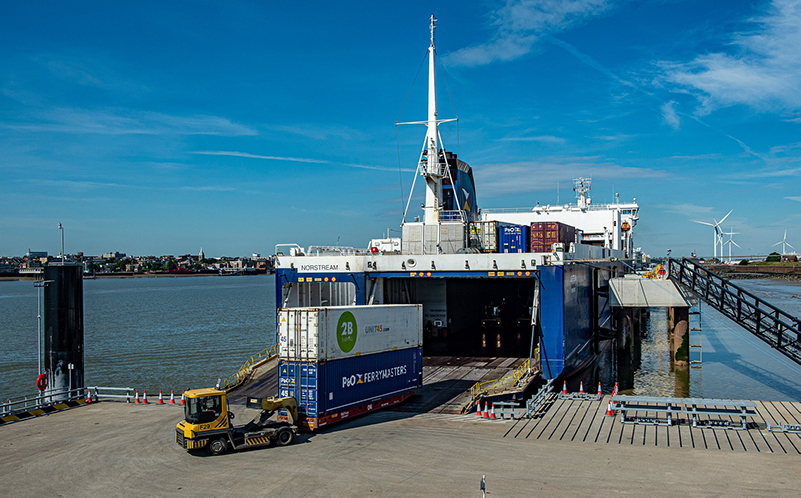 New driver-free freight ferry terminal OPEN for business in Tilbury