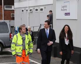 Chancellor of the Exchequer Opens Port of Tilbury's New Training Academy