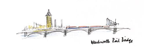 Battersea / Wandsworth Railway Bridge