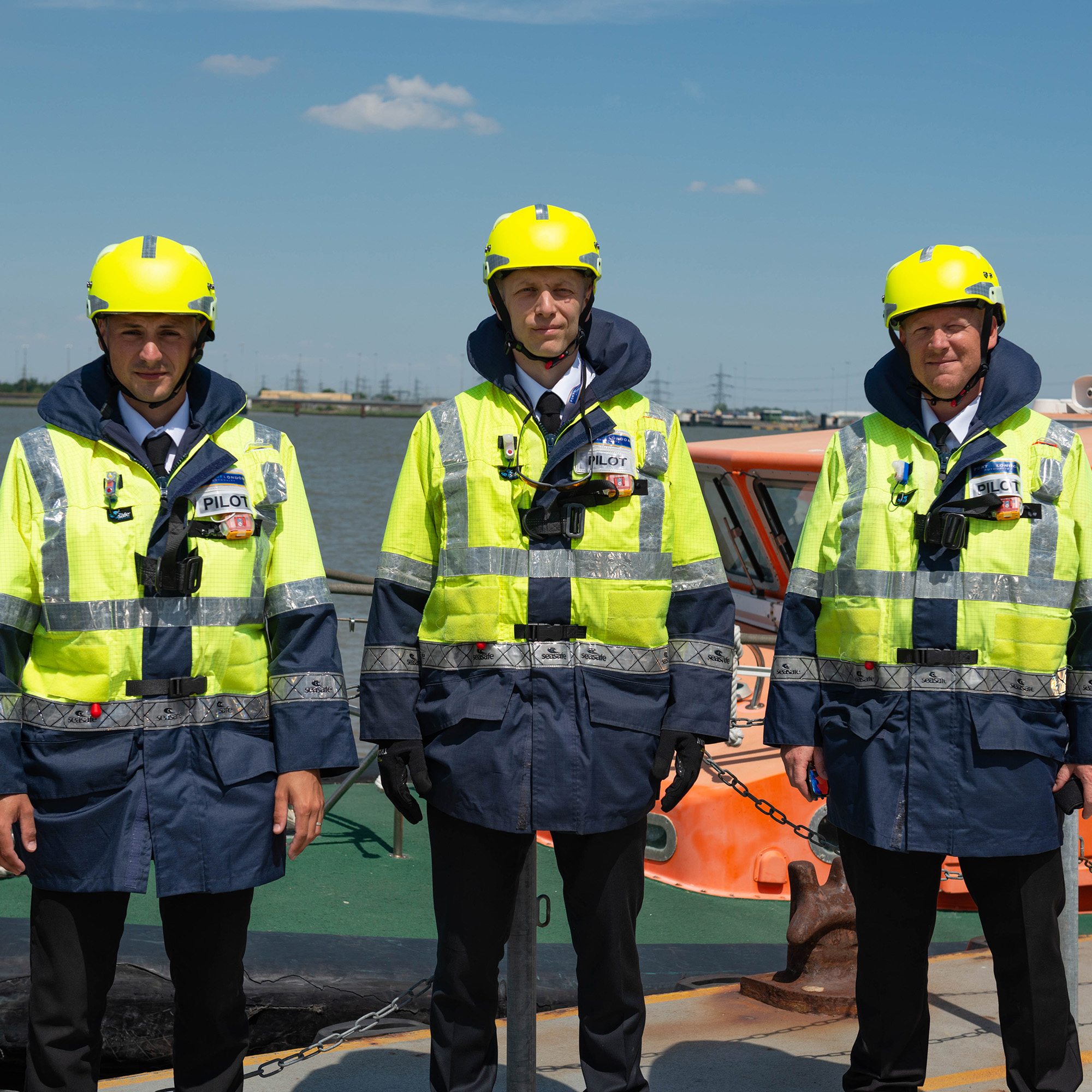 Three new pilots welcomed on board at the Port of London Authority