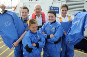 Gravesend Sea Cadets show off their new gear (click on image to enlarge)