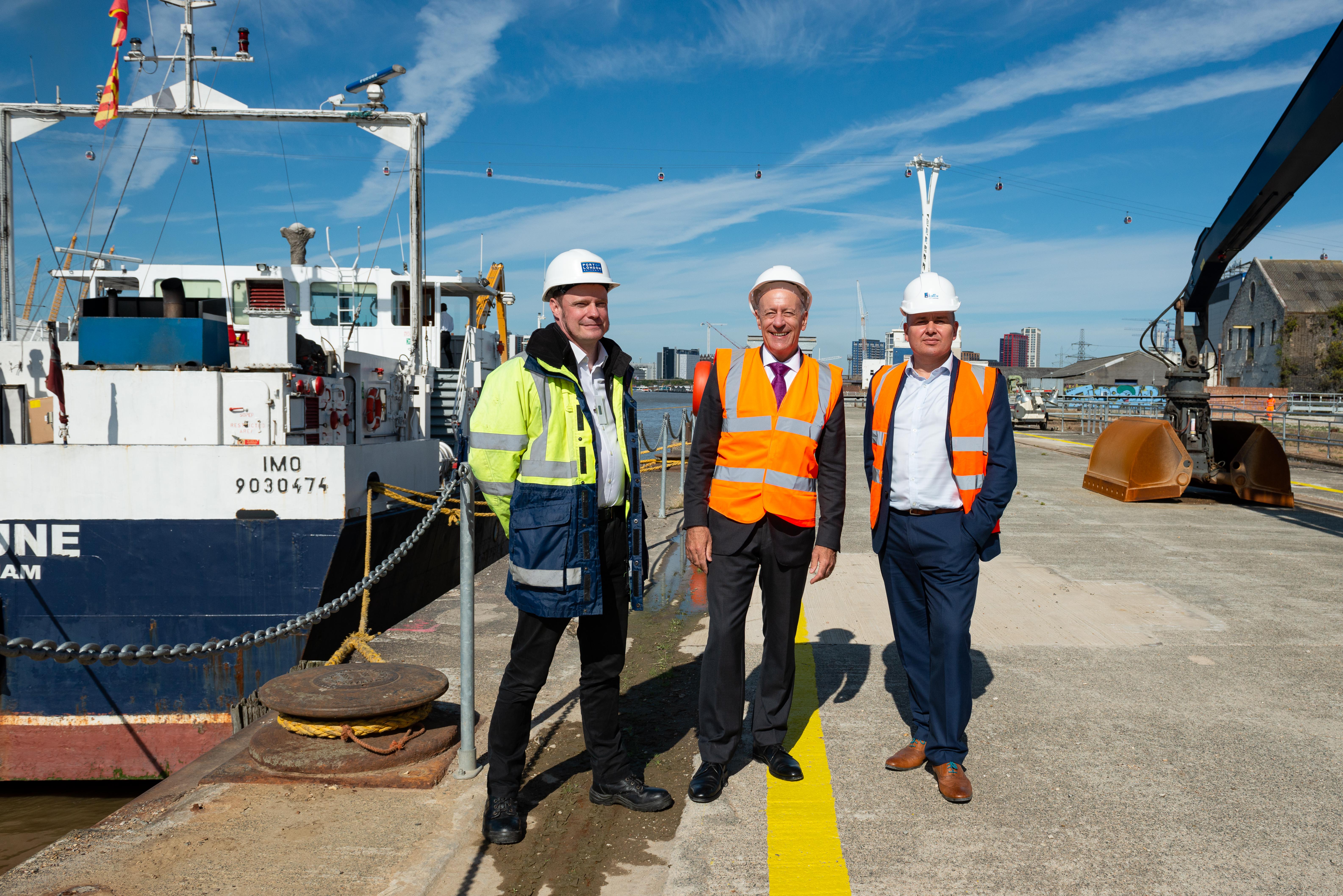Latest PLA investment prepares east London wharves for return to operation
