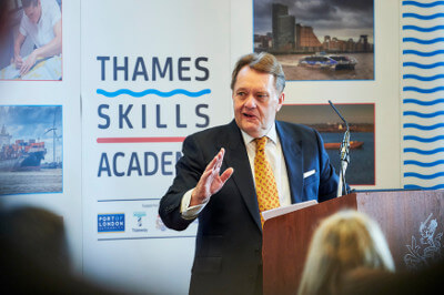 Shipping Minister Hails Thames Careers Open Day